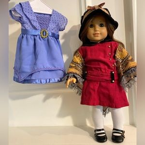 American Girl Rebecca- Original Outfit+Dinner Outfit (used)